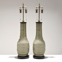 Pair of Murano Lamps, Manner of Cenedese - Sold for $3,000 on 02-06-2021 (Lot 488a).jpg